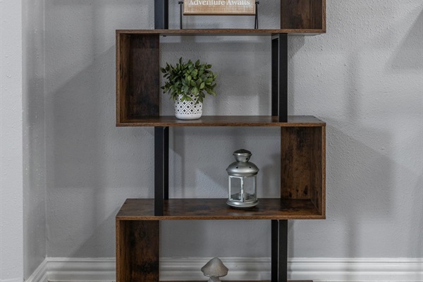 Warm and inviting décor throughout the home, blending modern and cozy elements