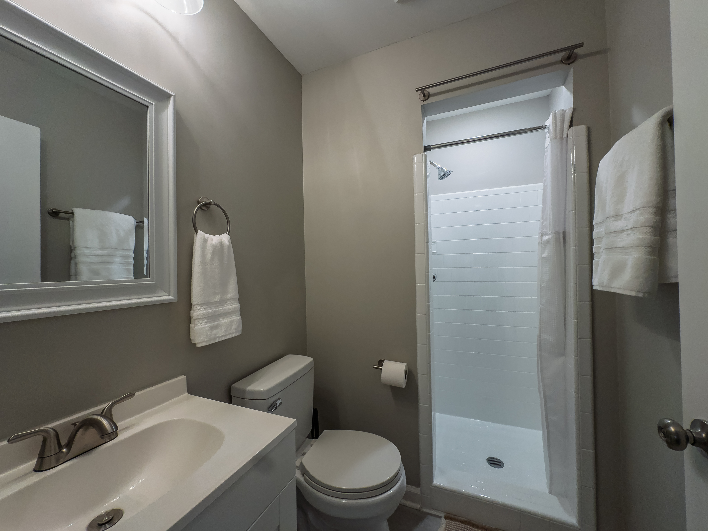 Private primary bathroom