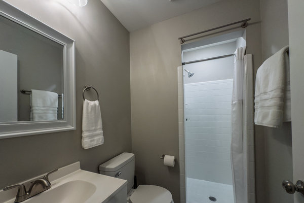 Private primary bathroom