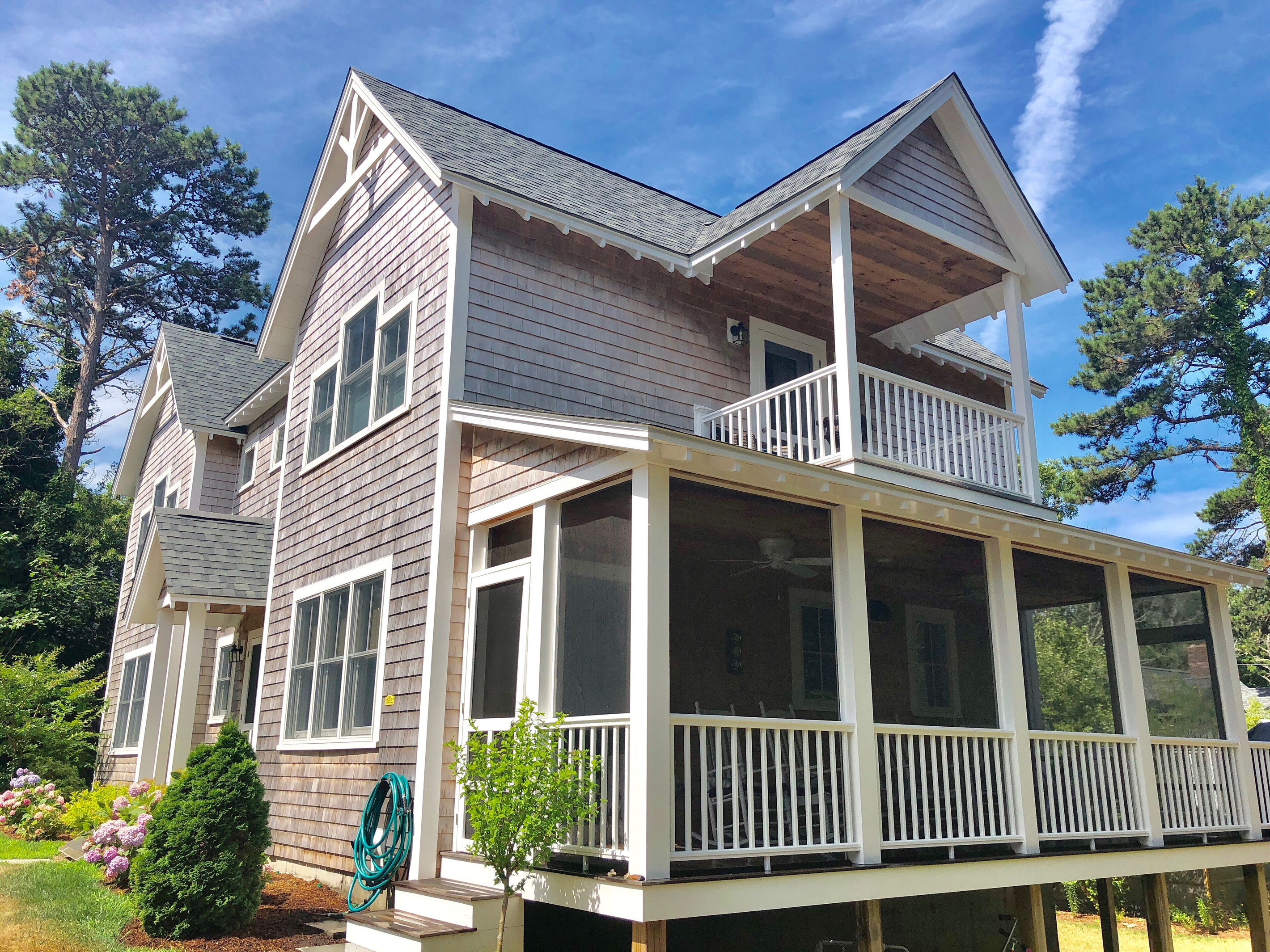 Side porch. 