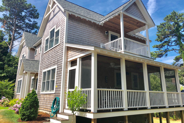 Side porch. 