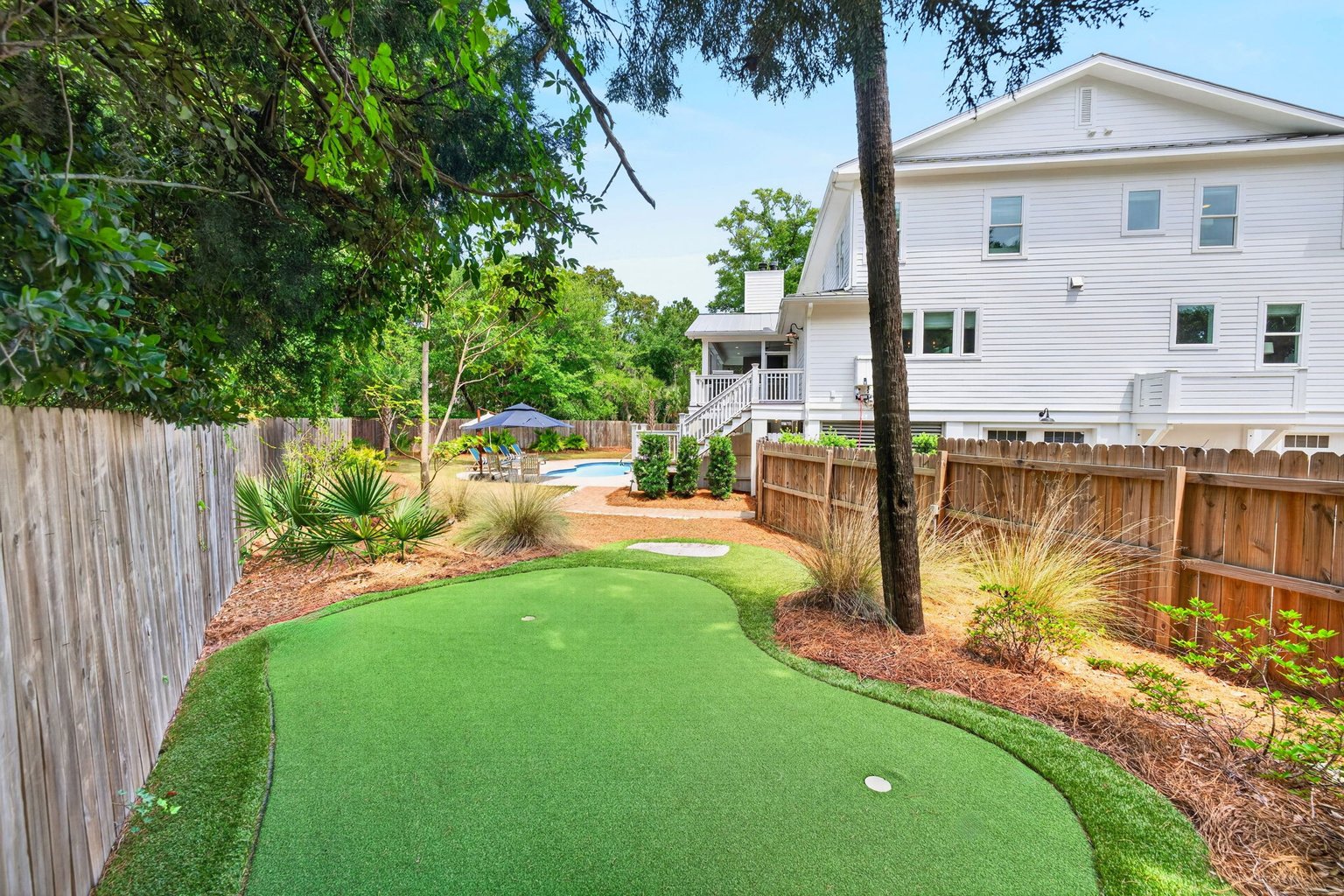 Putting Green | Driftwood Dreams | 105 Forest Trail | Isle of Palms, SC | IOP Escapes
