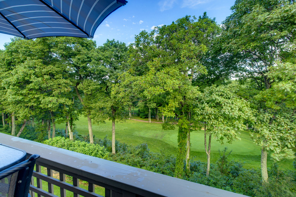 The Haven offers a peaceful setting, overlooking the 18th green of Devils Knob Golf Course.