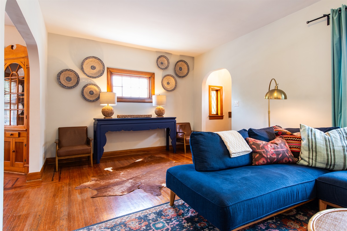 Living room entry