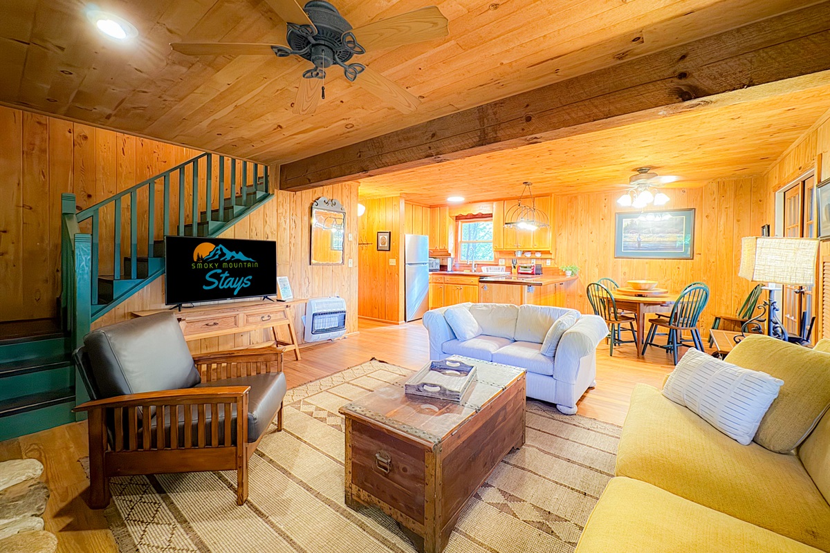 Spacious | Authentic | 50" Smart TV with high speed internet included