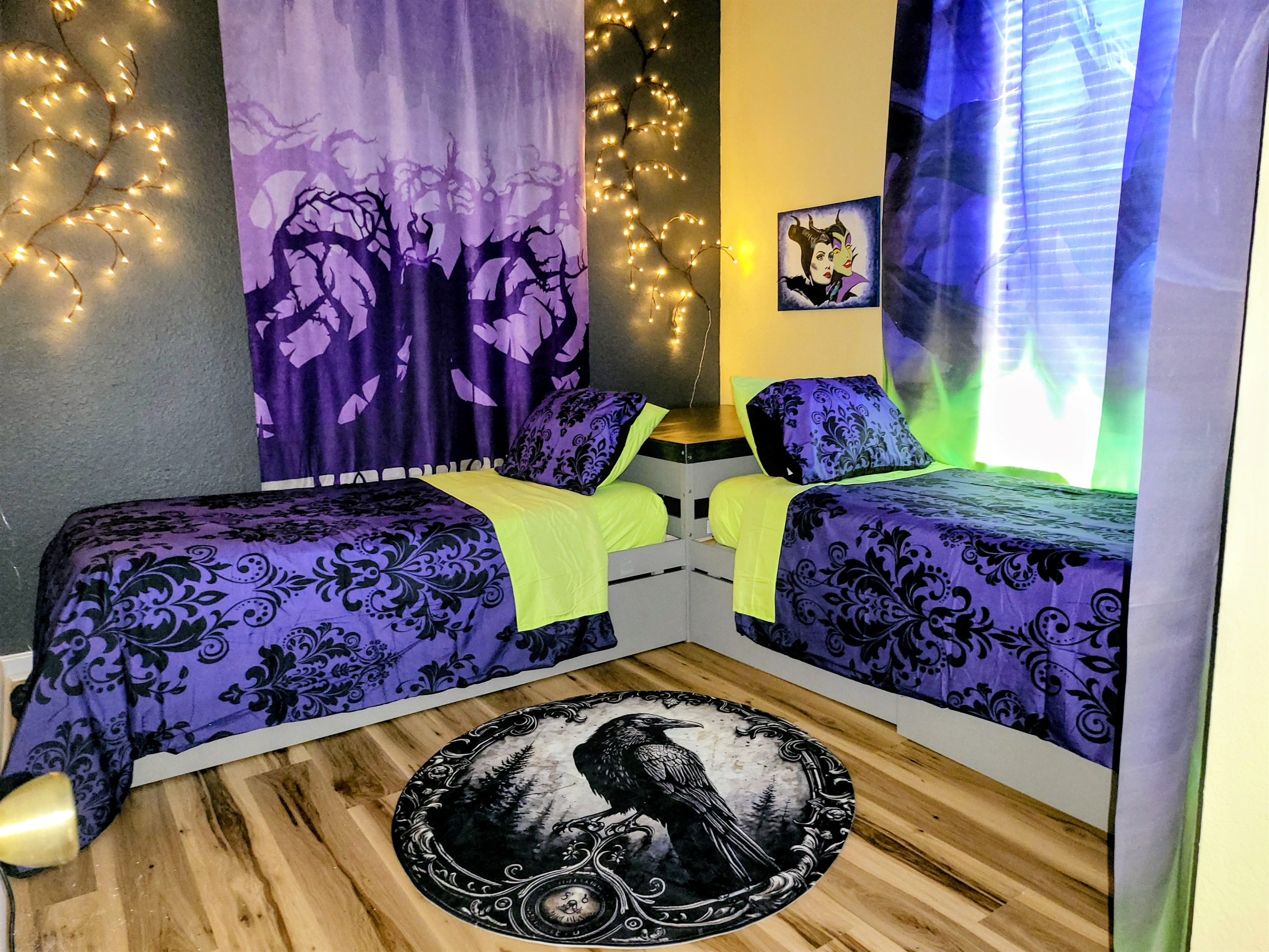 Ensnare yourself in the brambles in Maleficent's Lair!