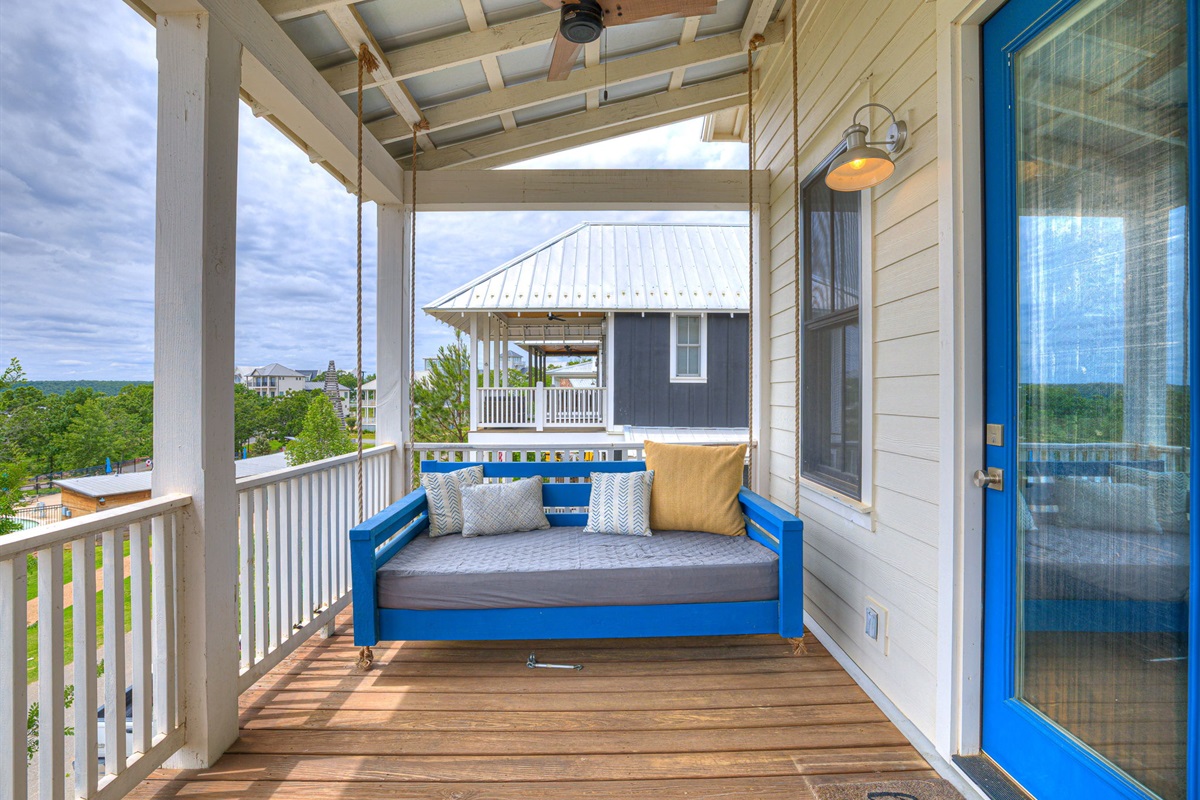 Second Story Porch off of Guest Bedroom 1 &  2