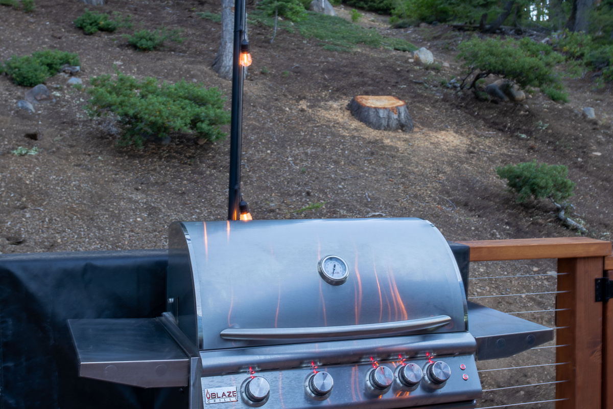 Grilling in the great outdoors