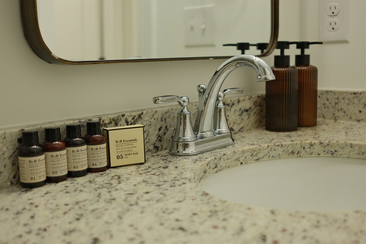 Toiletries Provided