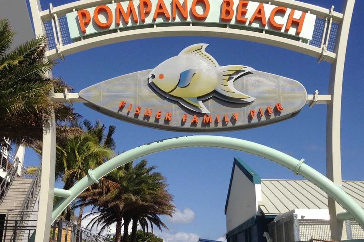 Pompano Beach less than 5 min away