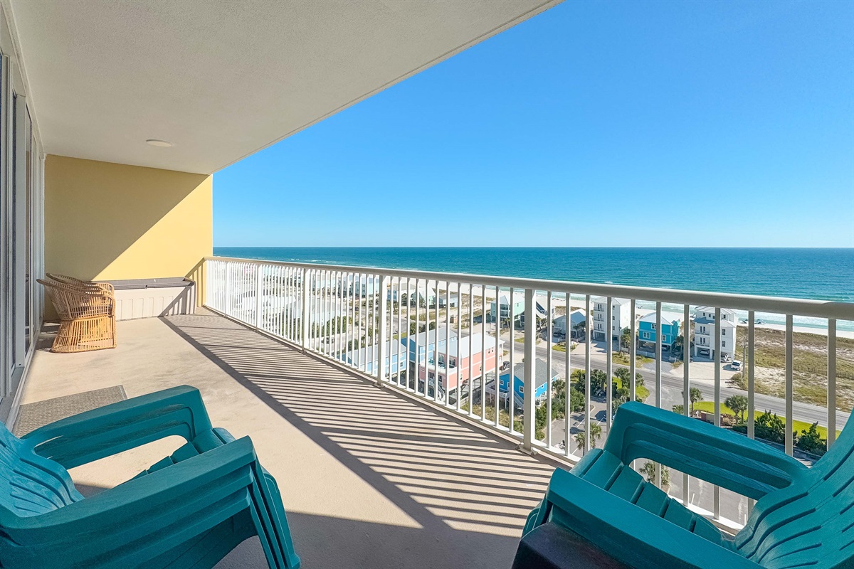 From sunrise to sunset, immerse yourself in the ever-changing beauty of this coastal panorama.  A feast for the senses.