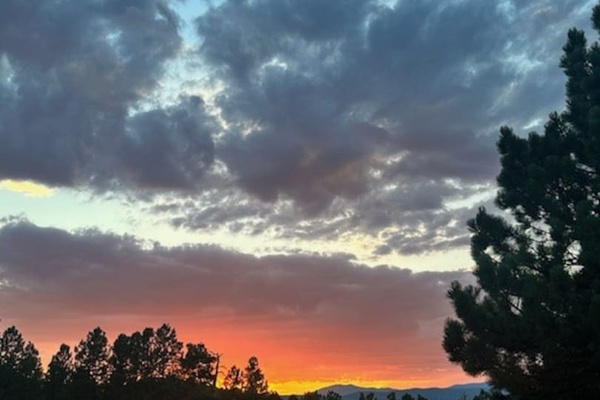 The most beautiful sunsets