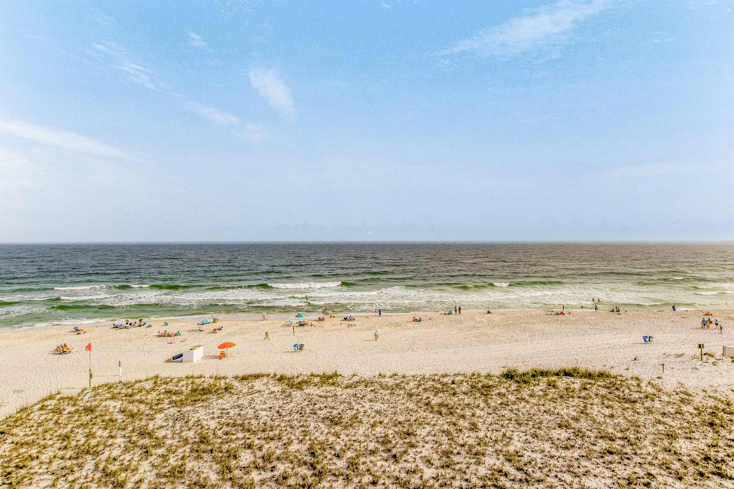 Balcony View of Beach - South