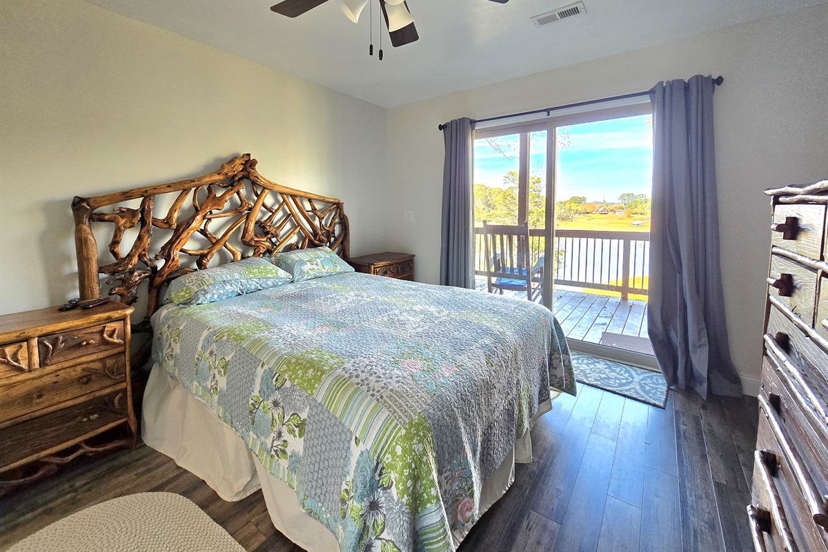 Lower Level Bedroom with Queen