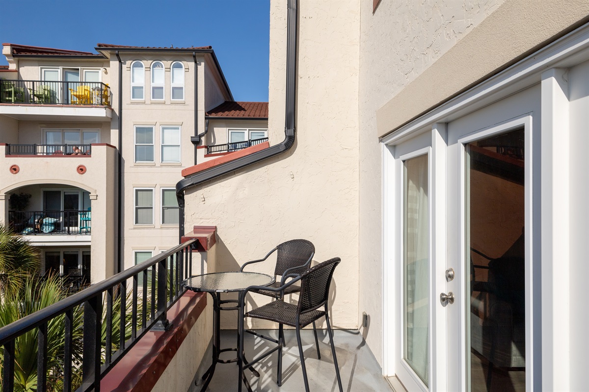 Outdoor seating to relax