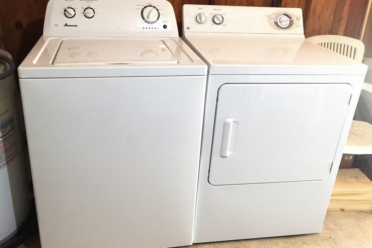 Captain's Cabin OBX — washer and dryer