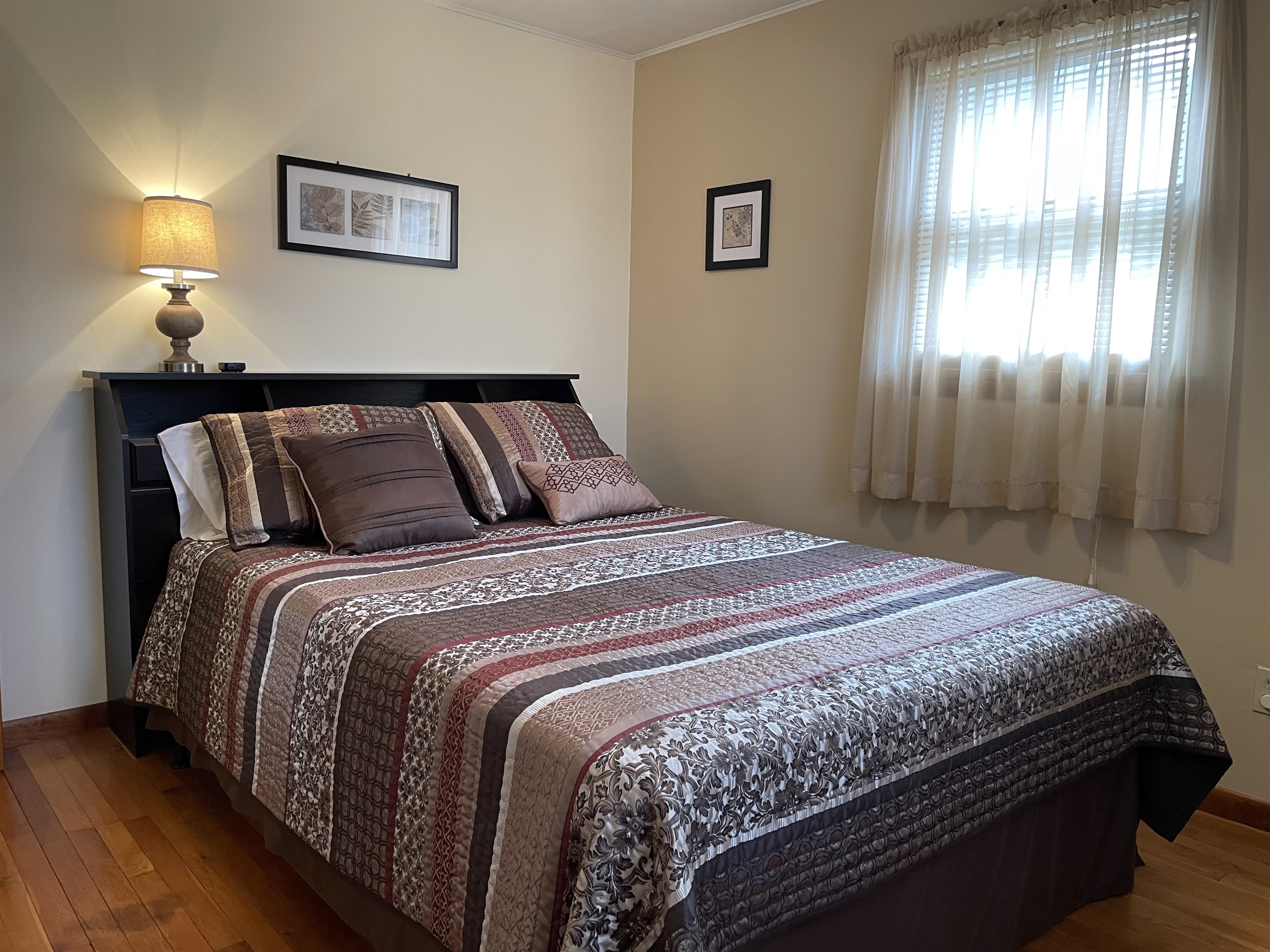 First floor queen bedroom