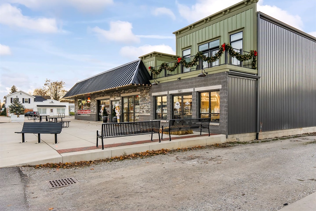 Nearby shopping and dining options within minutes of the property.