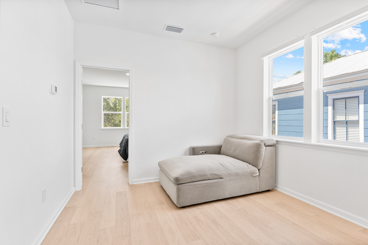 A second living space upstairs, just for the family. Curl up on the chaise with a book while the little ones play at your feet, a quiet retreat that keeps everyone close without everyone being in one room.