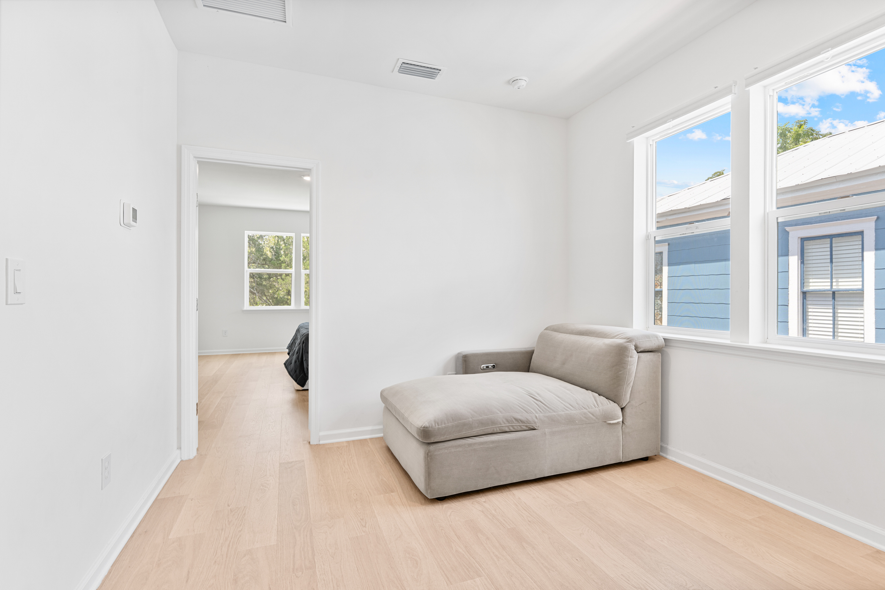 A second living space upstairs, just for the family. Curl up on the chaise with a book while the little ones play at your feet, a quiet retreat that keeps everyone close without everyone being in one room.