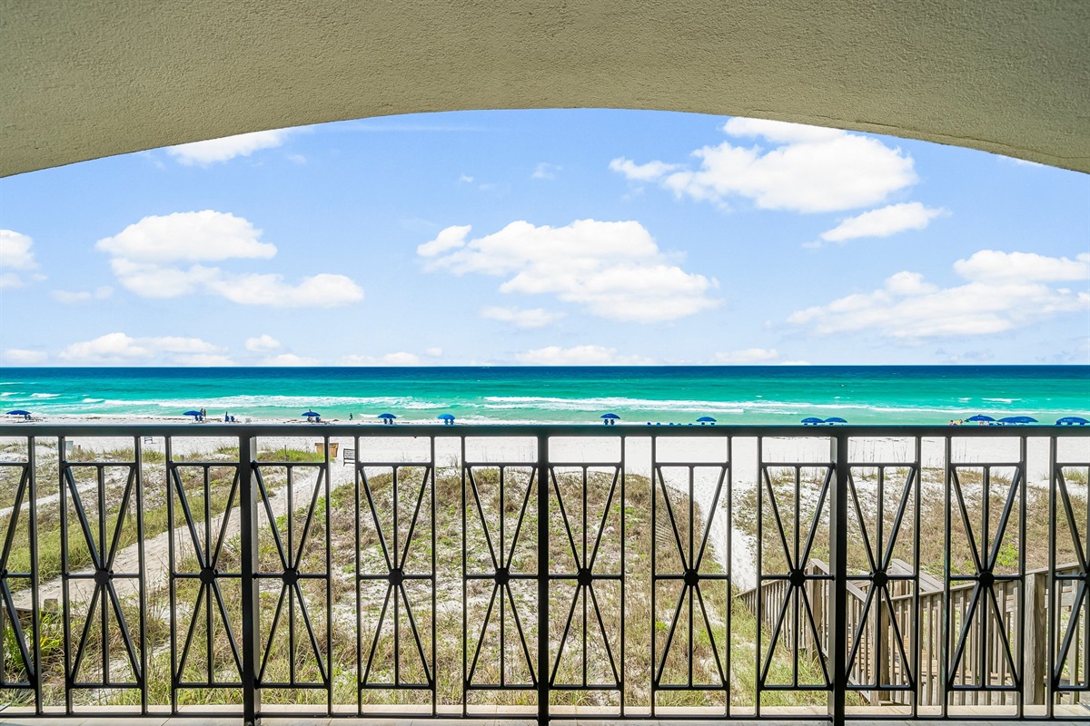 Relax on the patio and let the waves be your soundtrack.