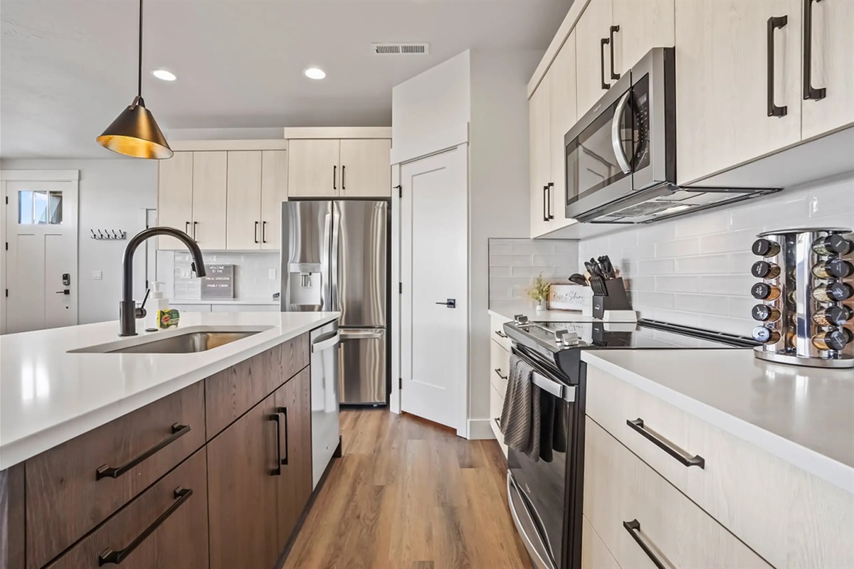 Everything you need to cook a great meal right here.