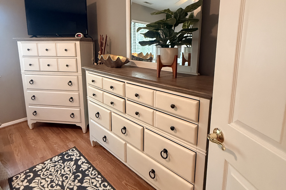 Primary bedroom dresser
