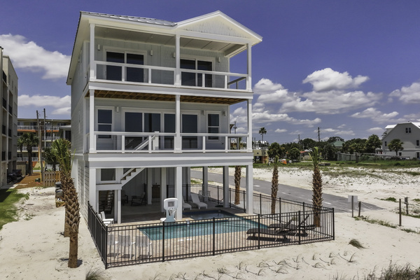 Welcome to The Reef 23!  This newly built gulf front home features a pool, decks, easy access to the beach, an interior elevator, and some of the most incredible sunset views!