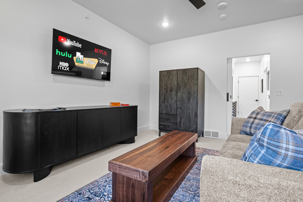 Additional living space provides room for everyone to spread out.