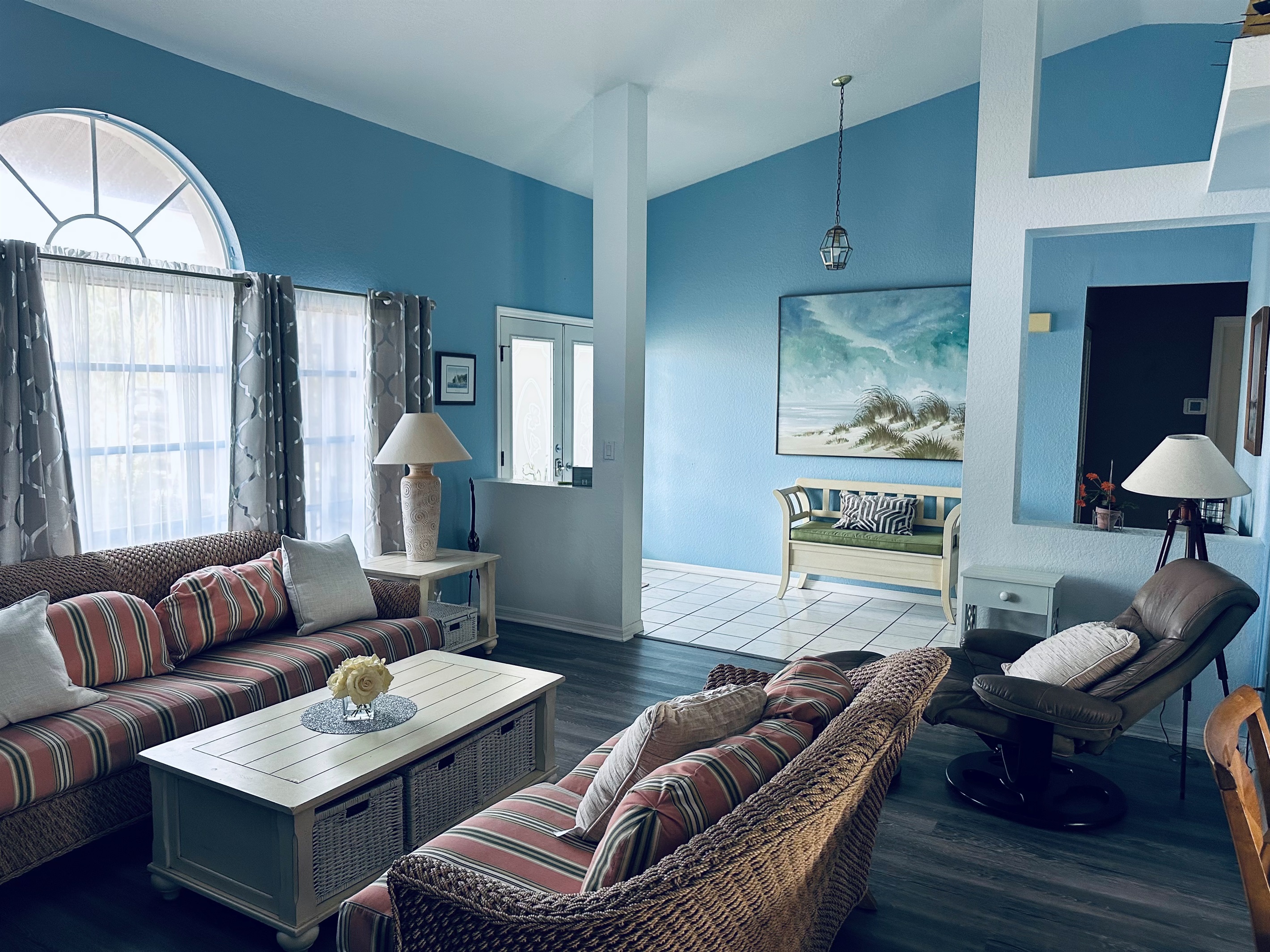 Formal Living Room with a Piano
