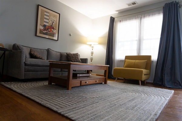 Cozy seating area for relaxing evenings.