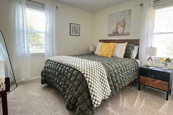 Second comfortable guest bedroom