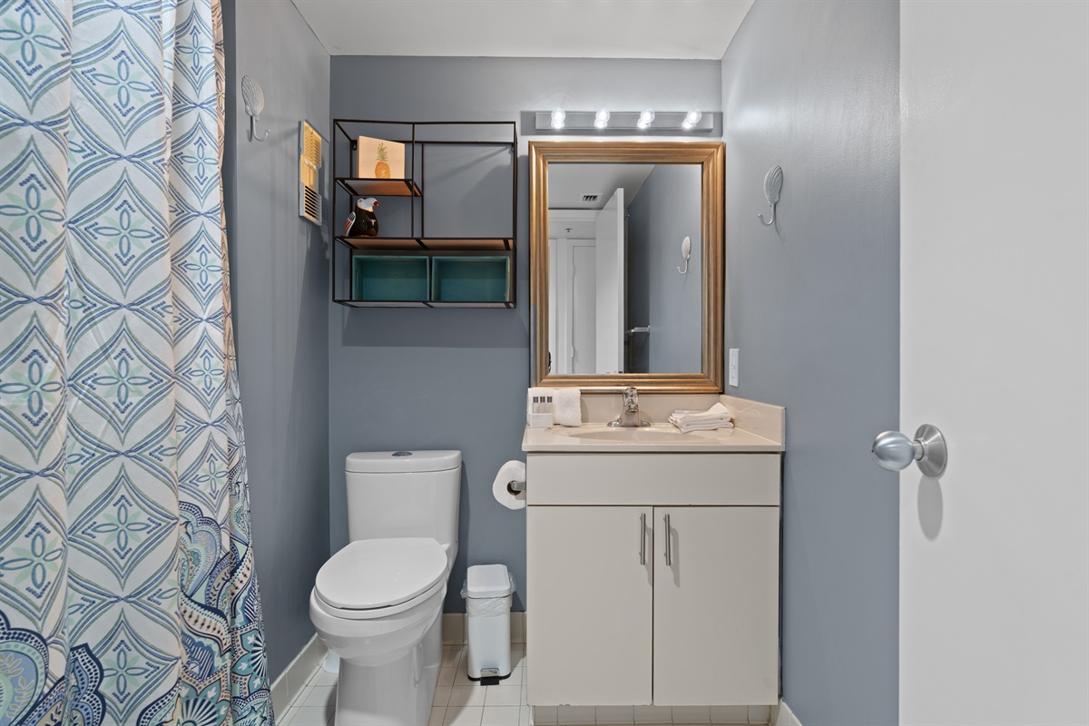 2nd bath with tub/shower combo