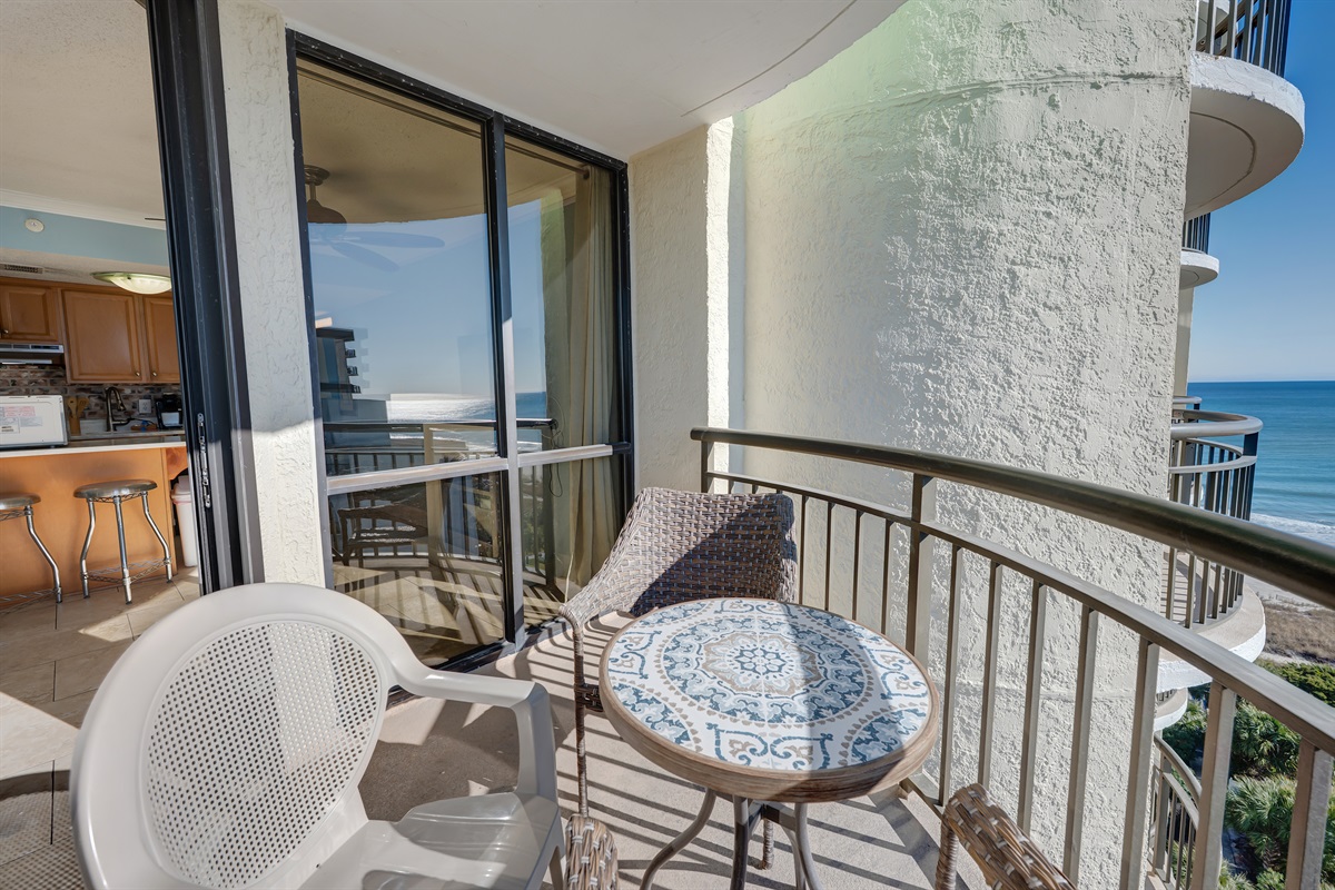 Amazing View from the Balcony!