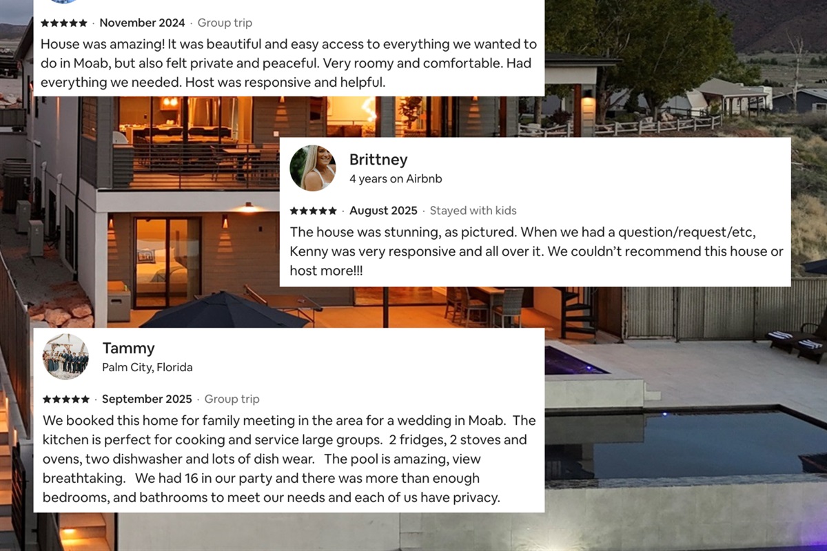 Reasons why guests love this home!