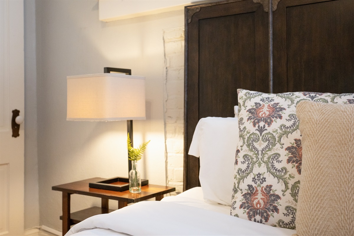 A cozy spot for your essentials and bedtime favorites.