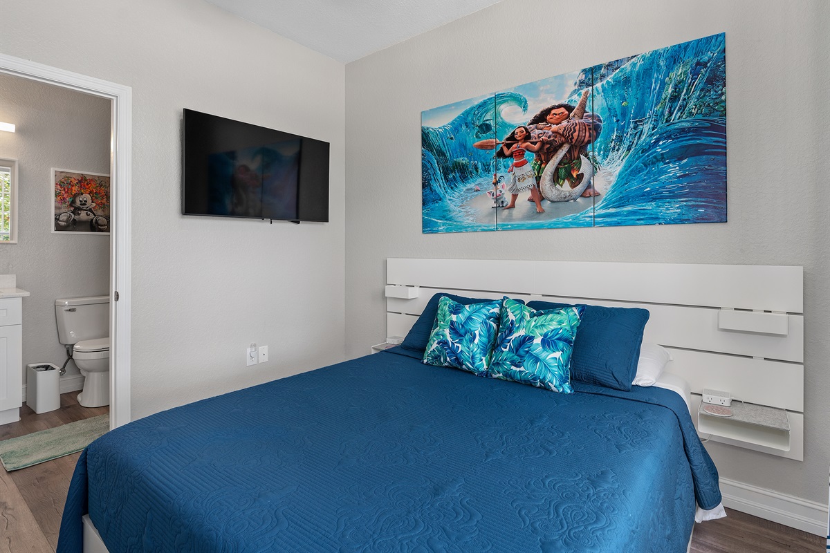 Queen Moana Themed Room
