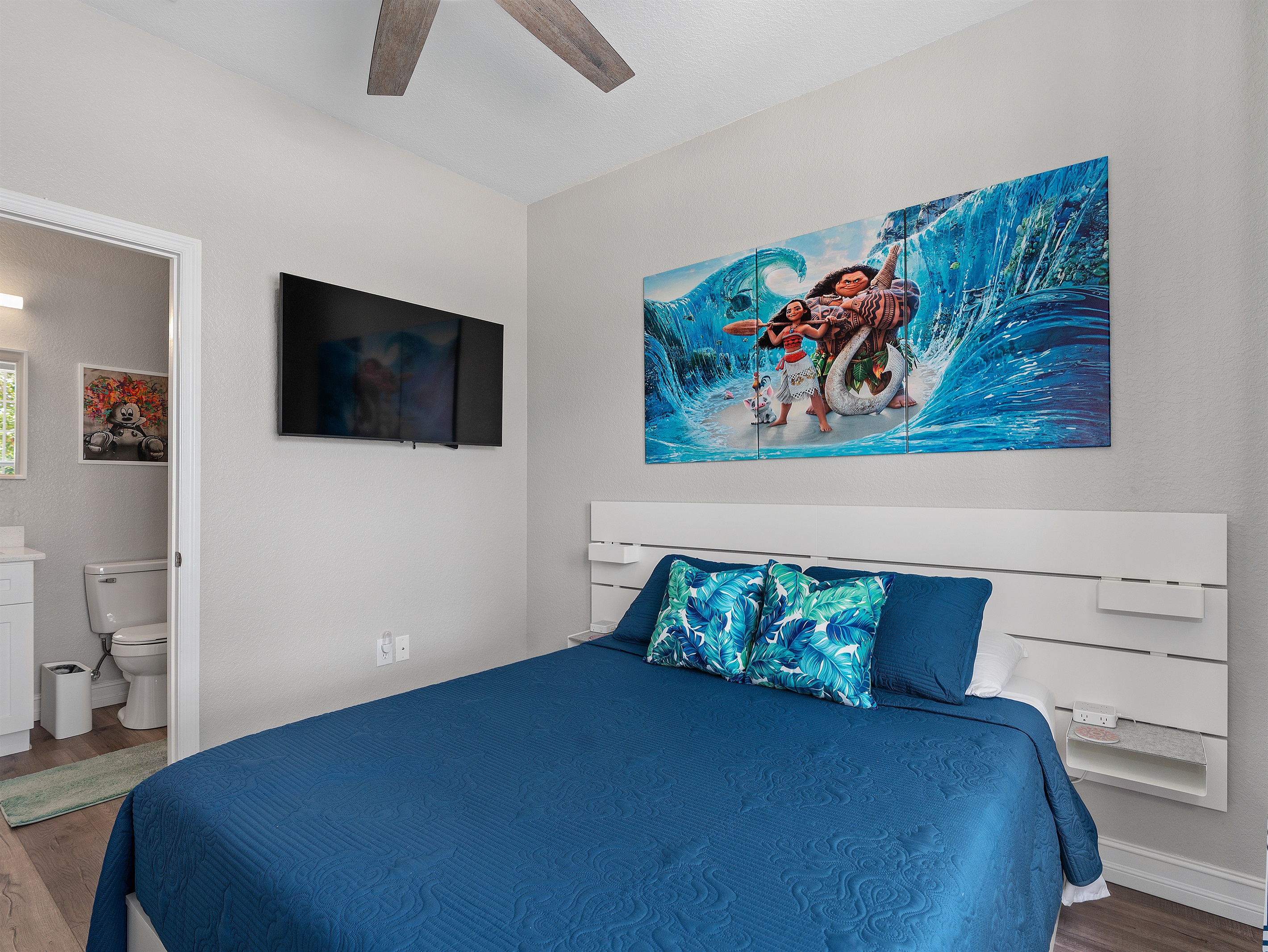 Queen Moana Themed Room