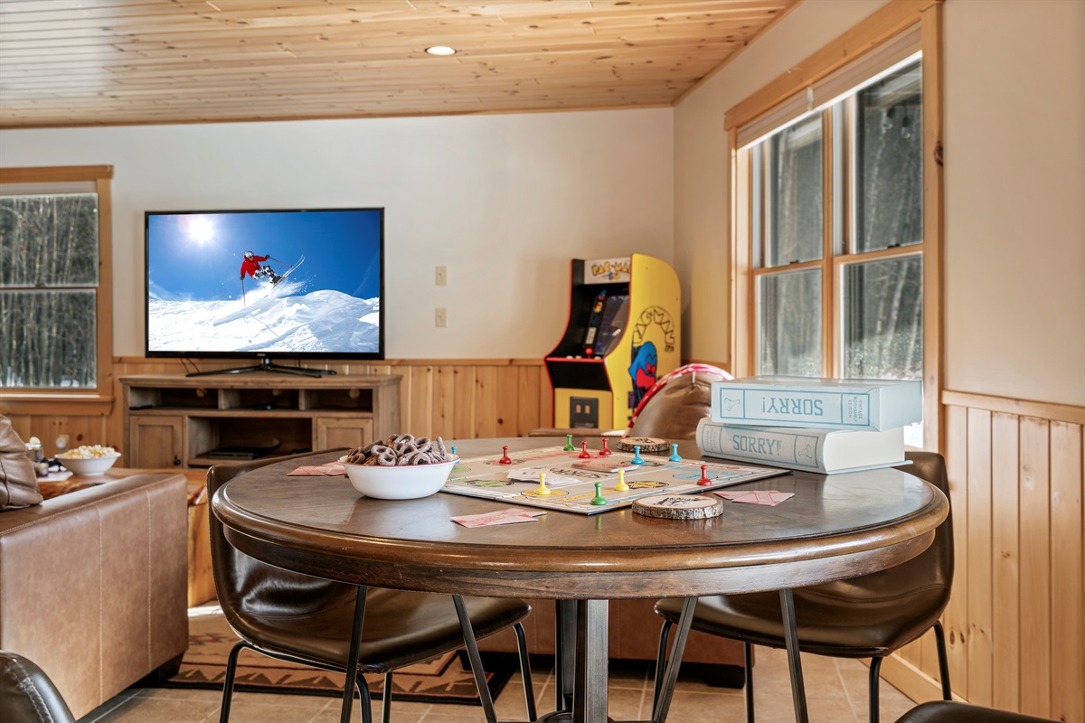 From board games to arcade classics, there’s something for everyone.