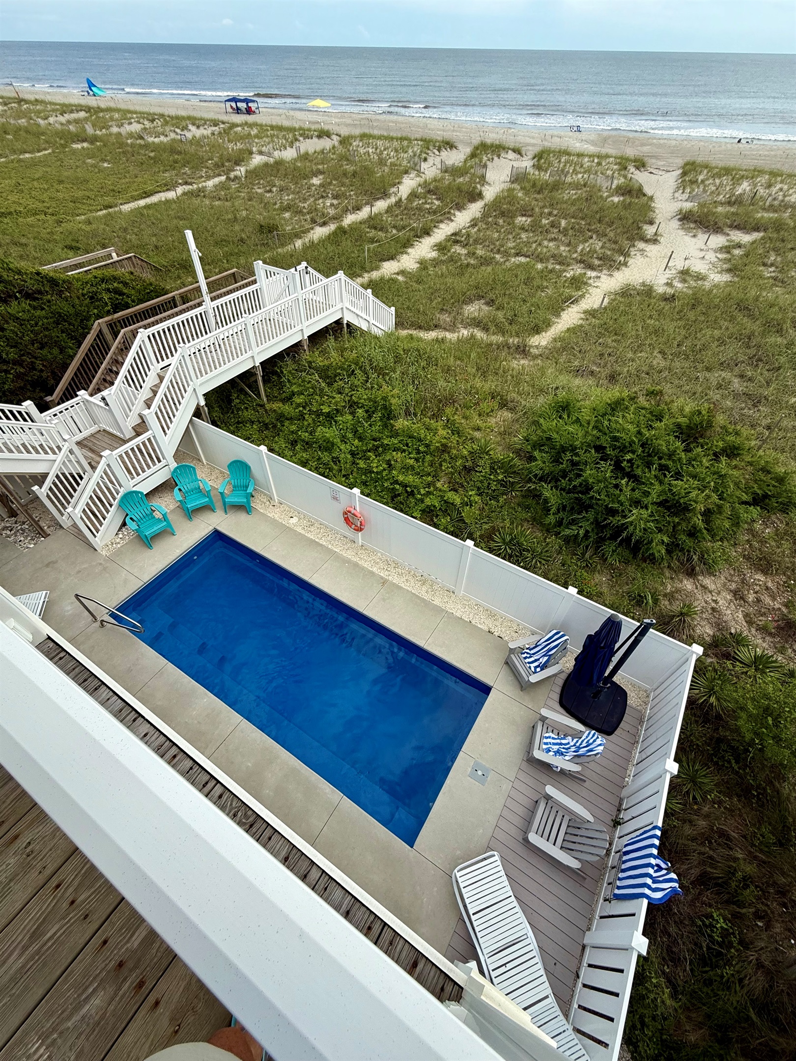 Private Saltwater Oceanfront Pool