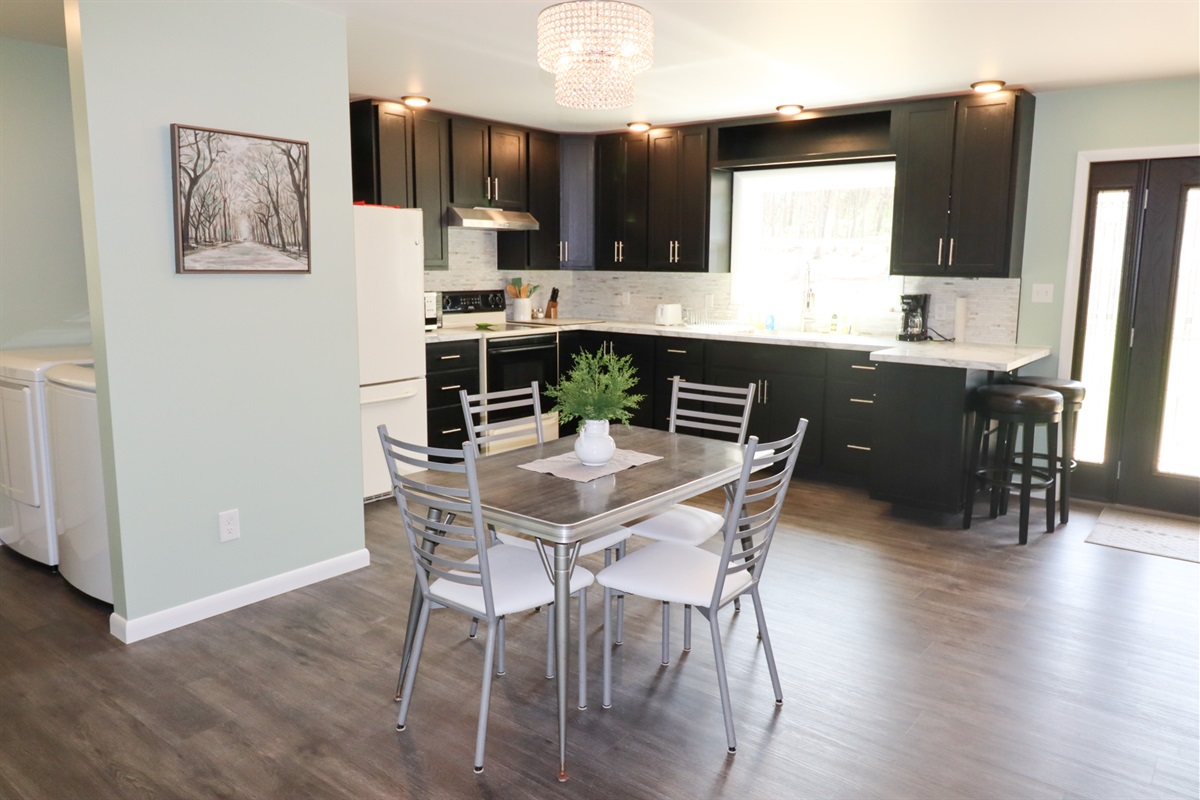 A secluded wooded setting perfect for unplugging