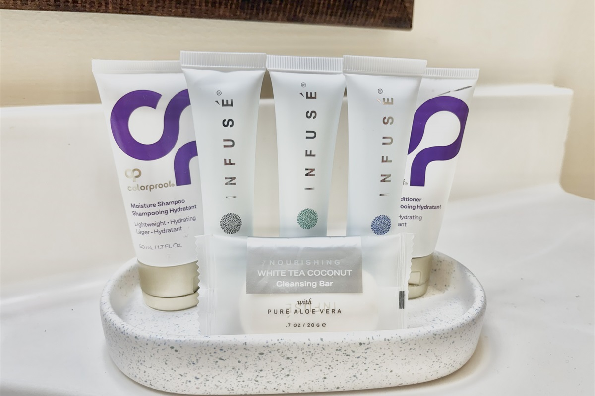 Starter amenities included!