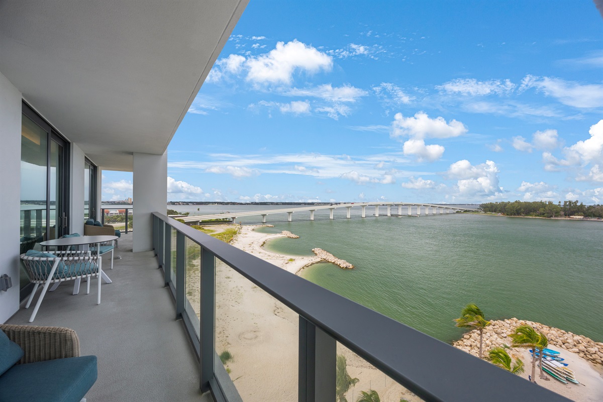 View from Private Balcony