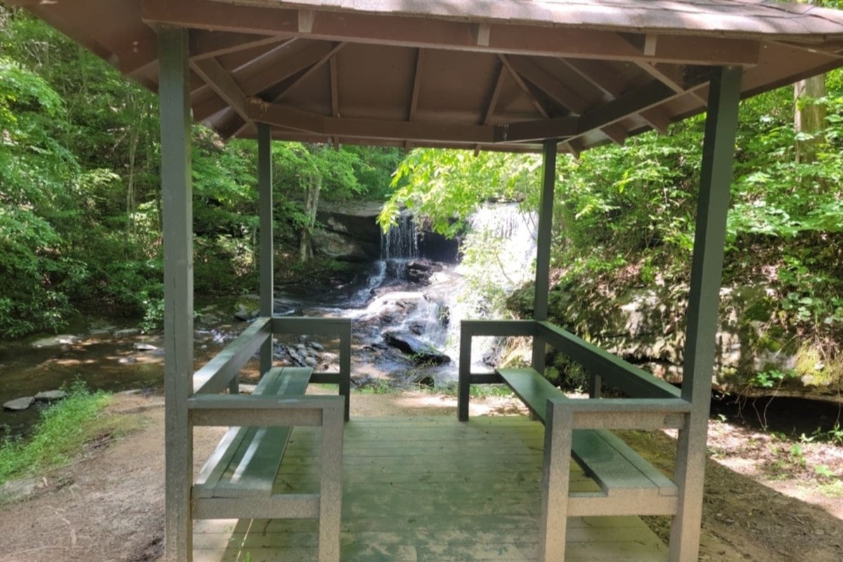 Waterfall at Riverwalk