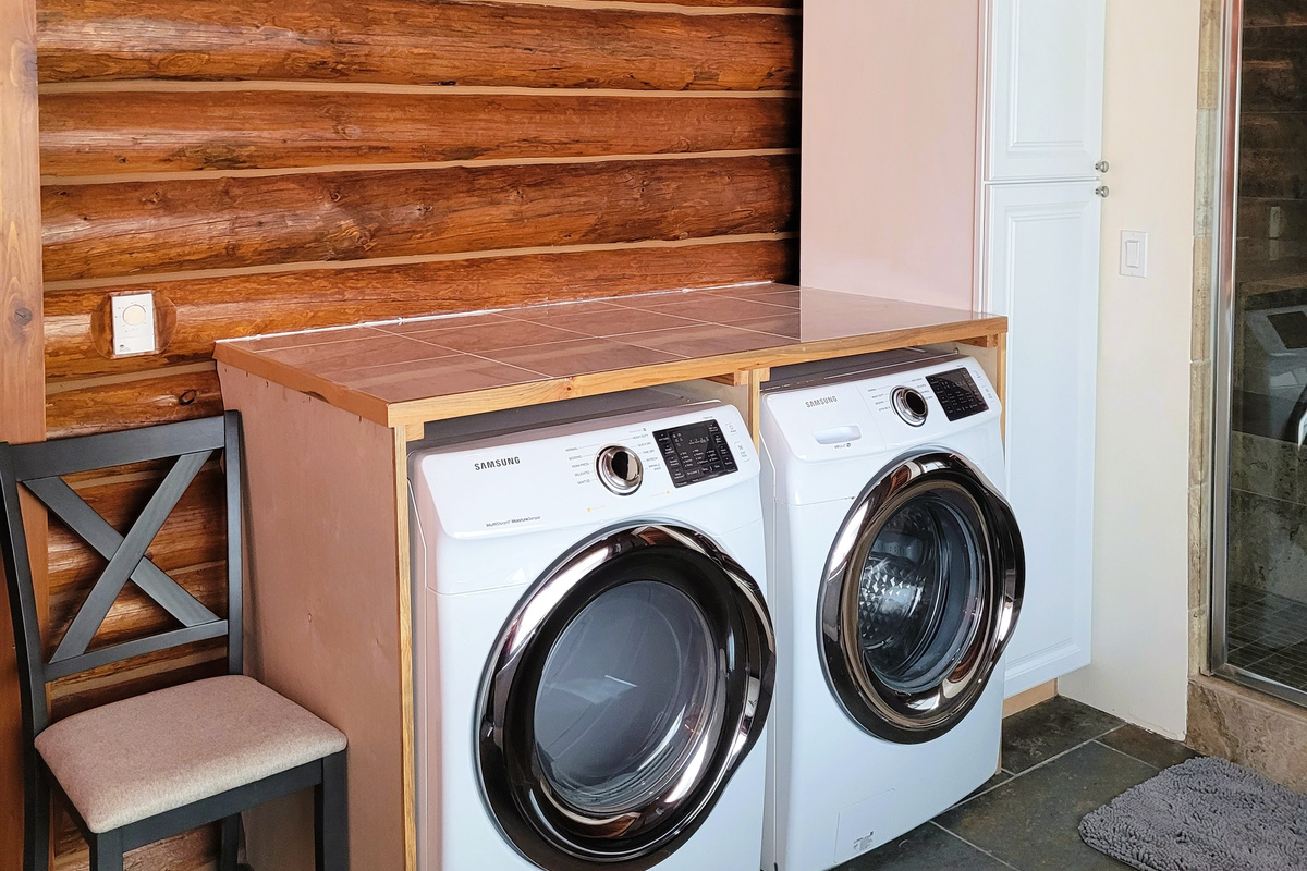 Washer and dryer