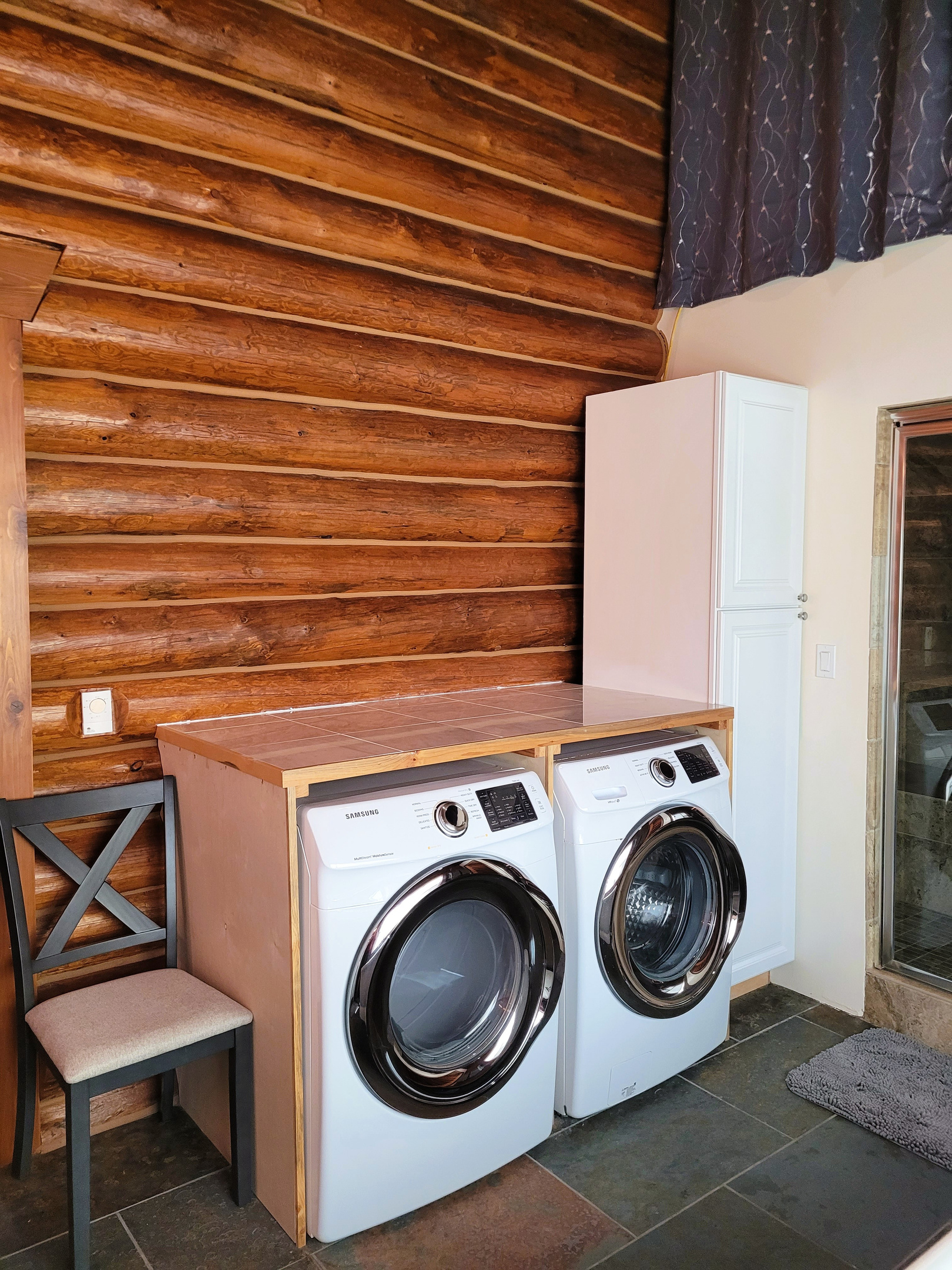 Washer and dryer