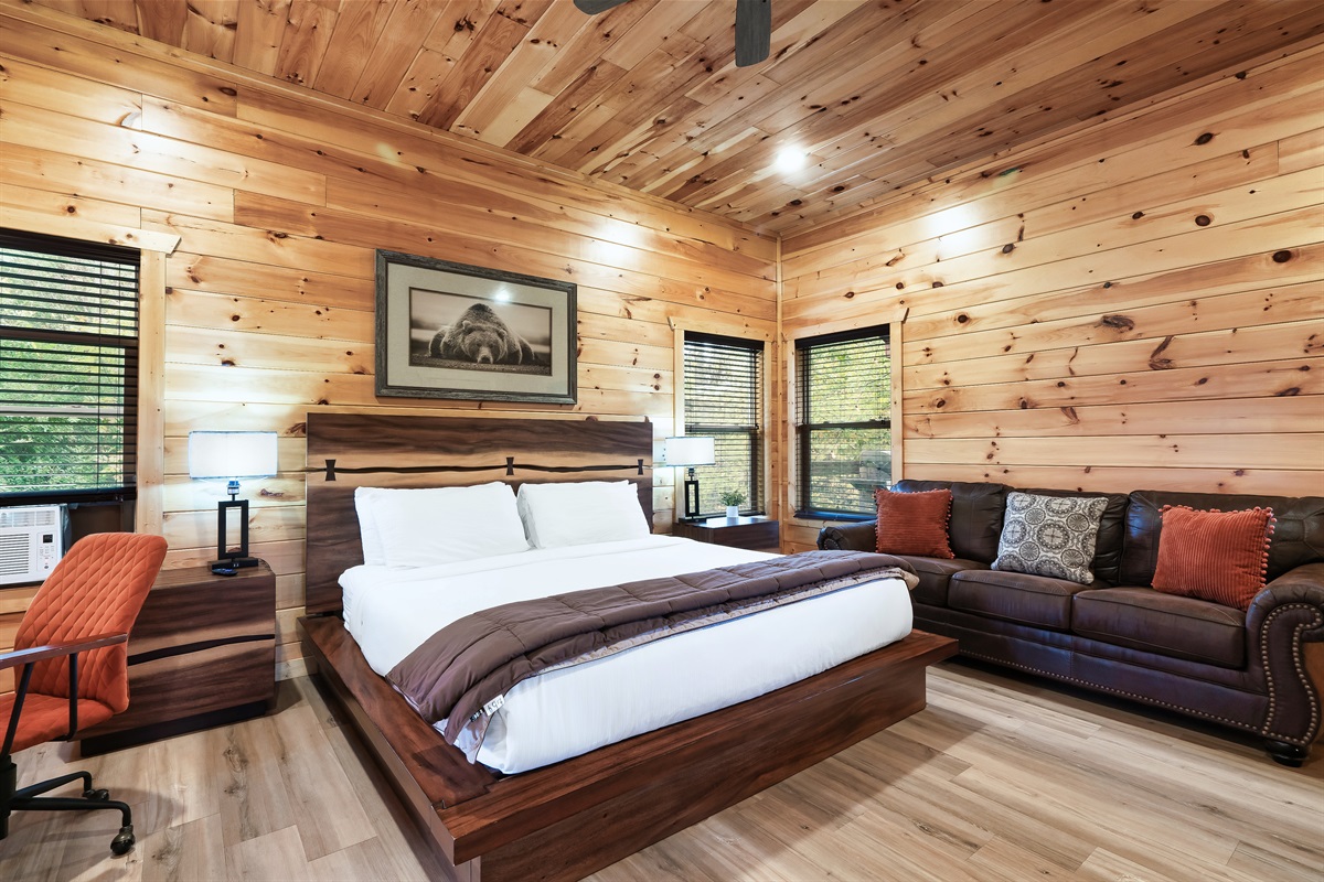 Restful retreat designed for a peaceful night’s sleep.