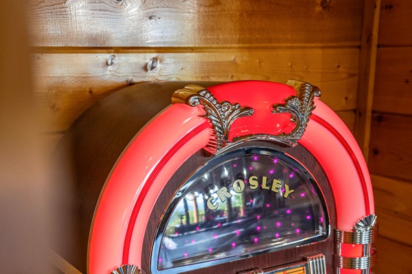 Play your favorite song on the vintage jukebox and let the mountains be your dance floor.