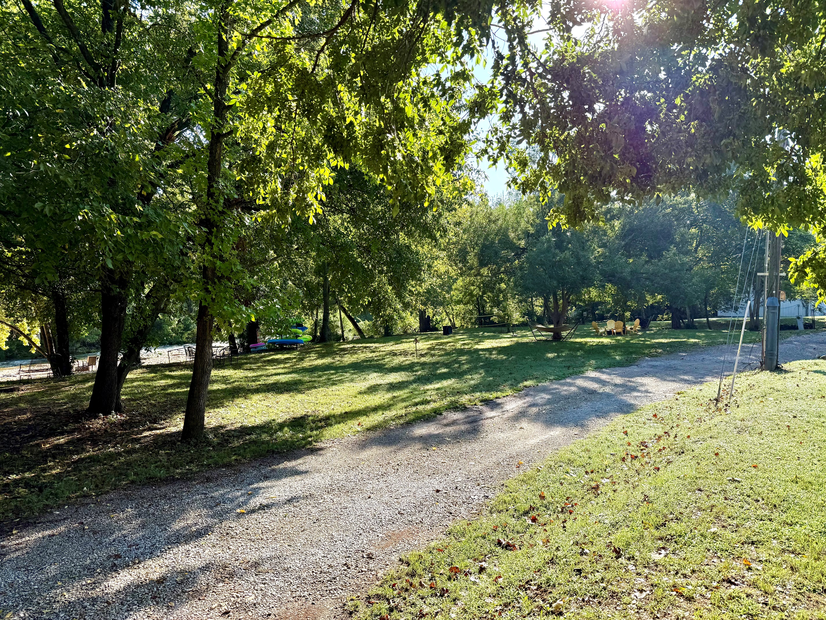 Large yard area in the back.