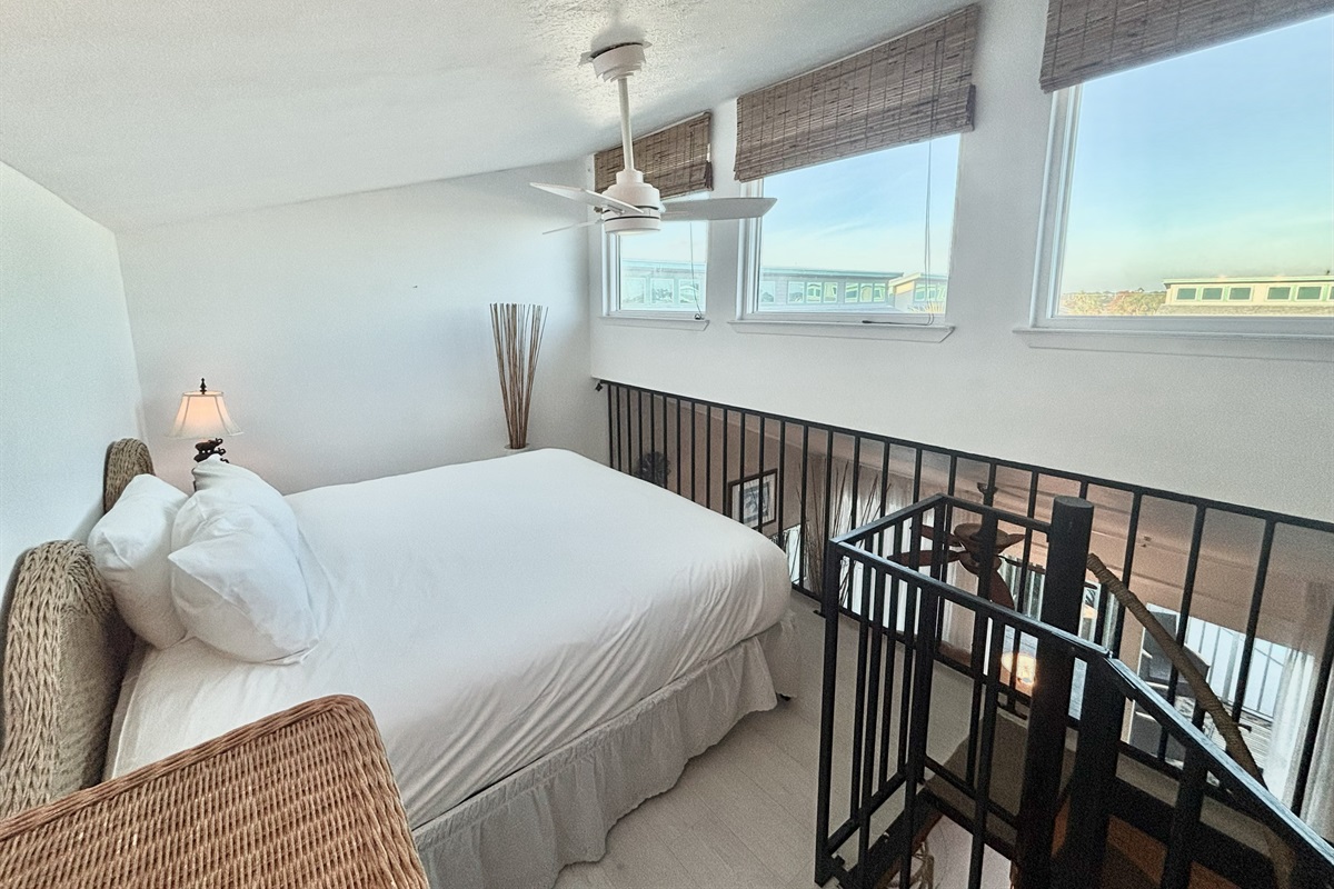 Loft with lots of skylight!